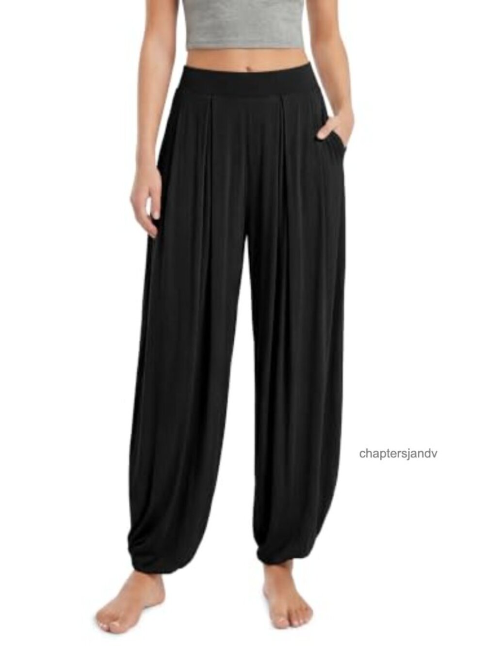 Wide Leg Lounge Pants with Pockets Lightweight Casual Palazzo
